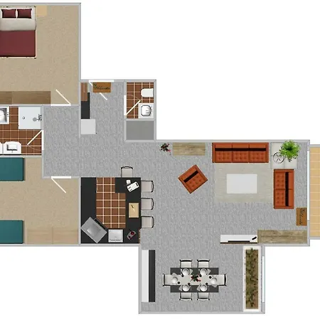 Apartamento Laerchenwald 1905 Leukerbad